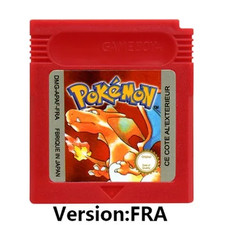 16-Bit Game Cartridge Pokemon Series For GameBoy Color GBC Red Blue Crystal Gold