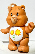Friend Bear - Care Bears - Sunflower Belly - Poseable - Kenner - Vintage 1983