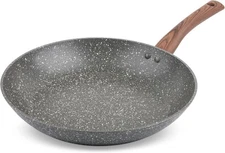 Brooklyn Steel Co. Virgo Aluminum Forged Nonstick Fry Pan - 12" - Grey
