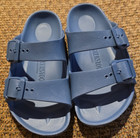 Birkenstock Arizona EVA Kids Blue Two-Strap Buckle Slide Sandals EU 28 US 10 — photo 1