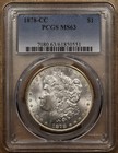 1878-CC Morgan dollar, PCGS MS63 Original White & very sweet! DavidKahnRareCoins — photo 3