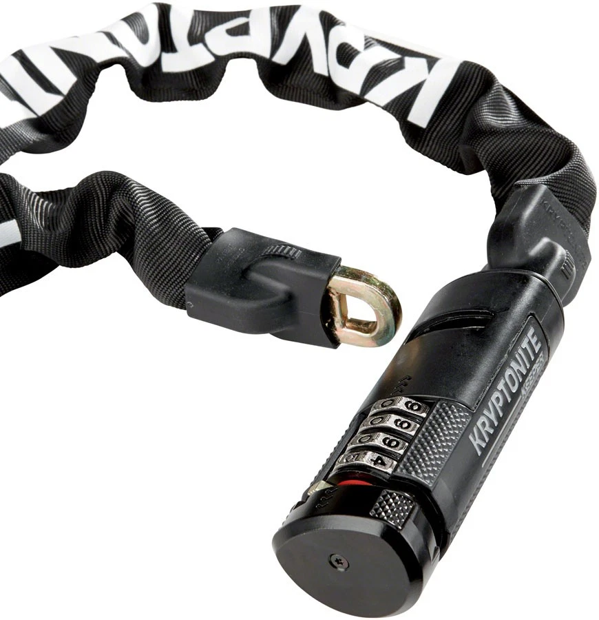 Kryptonite Keeper 790 Chain Lock with Combination 90cm Length End Link Lock - Image 2 of 3