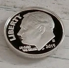 2015-S Cameo Proof 90% Silver Roosevelt Dime ▪︎ Low Mintage Year ▪︎ Ships Free!