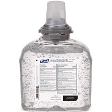 Purell 545604EA 1200 mL Advanced Instant Gel Hand Sanitizer TFX Refill New