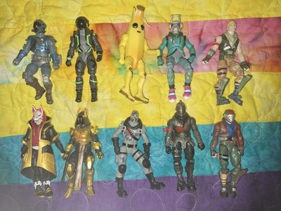 Lot Of 10 Fortnight Action Figure Set