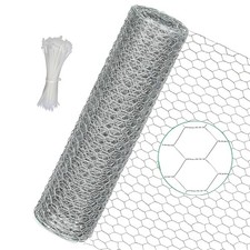 Chicken Wire Fencing 16 Inx 276 in 40cm x 7m Chicken Wire Mesh Roll 1 in Mesh