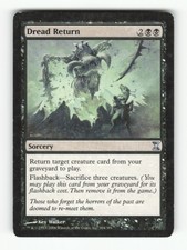 Dread Return U Time Spiral 104 MP Normal MTG