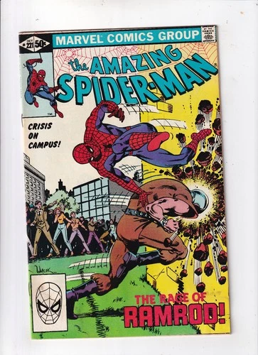 The Amazing Spider-Man #221 Marvel Comics 1981 VG-
