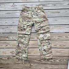 USGI FR Multicam Crye Precision Knee Slot Army Advanced Combat Pants Small Short