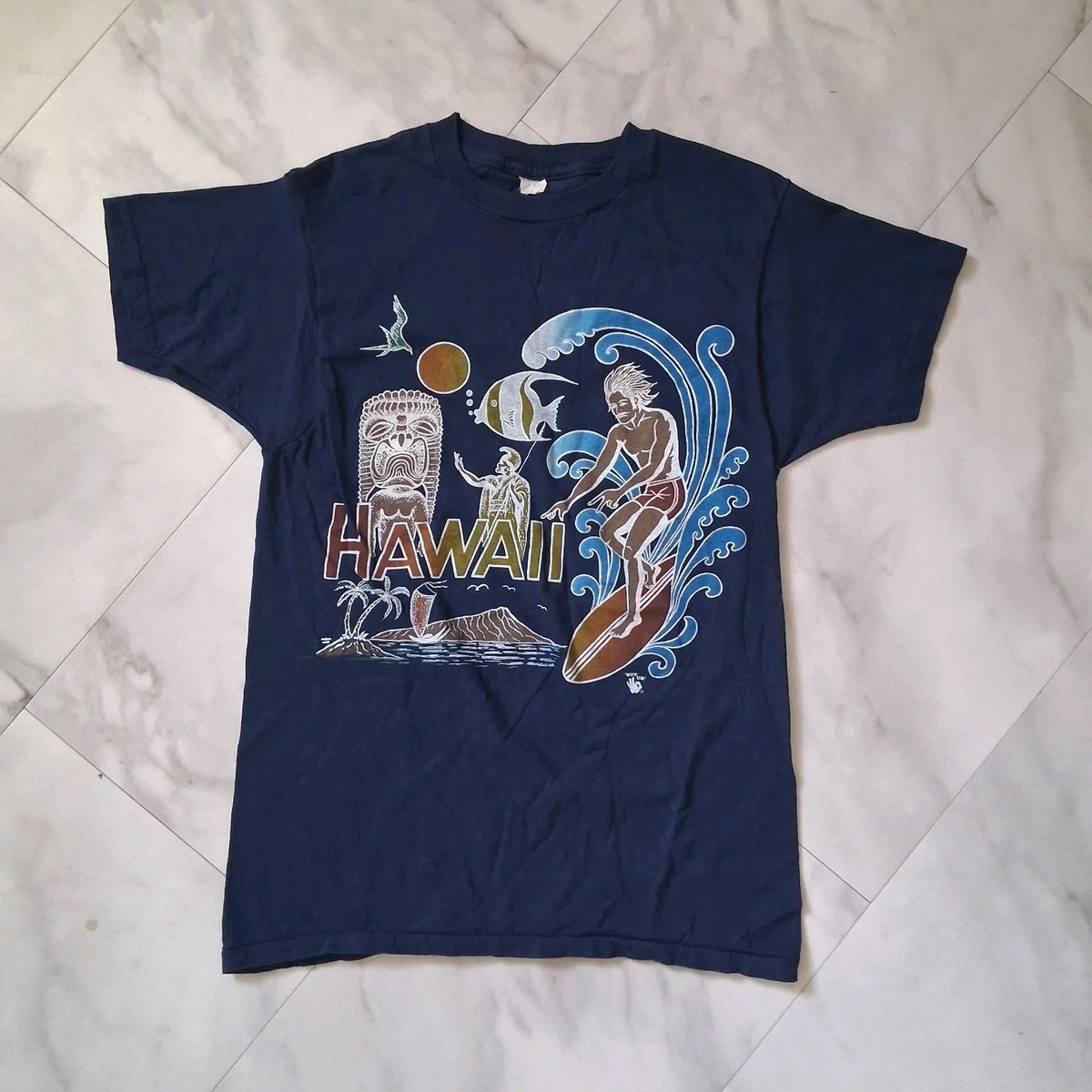 Hawaii Blue Original Vintage T-Shirts for Men for sale | eBay