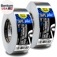 Aluminum Foil Tape - Waterproof Insulation for HVAC Ducts - Heat Resistant Tape