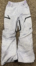 Burton Elite Cargo Pants Girls S Dryride Durashell Room to Grow Snowboard