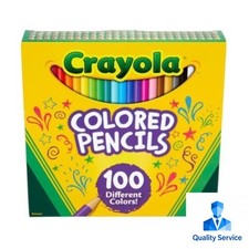 Crayola 100ct Sharpened Colored Pencils