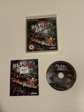 Blood Drive Ps3 PlayStation 3 Game Complete With Manual
