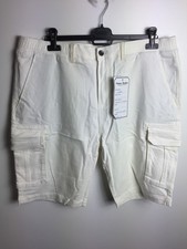KHUJO Herren Shorts Kurzehose Modell: Cooper Elfenbein XL