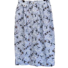 Vintage Selections by Manor House Duck Print Skirt Grandmacore Cottagecore 14