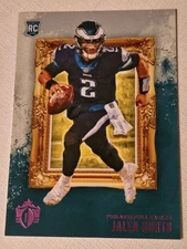 2020 Panini Chronicles Gridiron Kings Green Parallel #5 Jalen Hurts Rookie RC