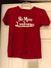 Iconic Von Dutch Men’s Vintage T-Shirt XL No More Landmines Paul McCartney '05