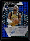 2022-23 Panini Mosaic Buddy Hield Auto Autograph Mosaic Blue #/49 Pacers