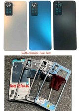 For Xiaomi Redmi Note 12 Pro 4G Front Middle Frame Battery Back Cover Rear Door