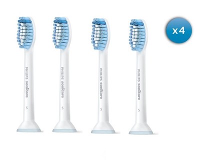 RARE: Philips Sonicare Sensitive HX6054 S Ersatzbürstenköpfe ORIGINAL GENUINE