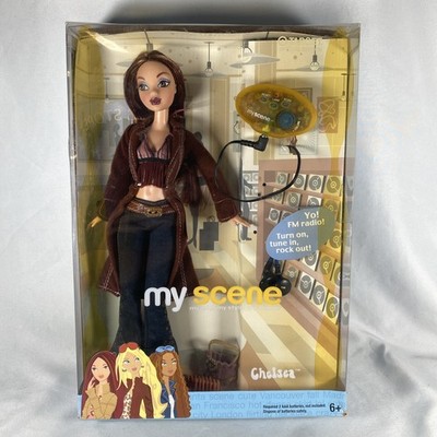 VINTAGE 2003 MY SCENE BARBIE/CHELSEA with FM Radio TARGET Exclusive NRFB