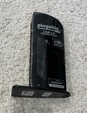 Plugable Universal Laptop Docking Station Dual HDMI Monitor for Windows and Mac