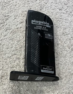 Plugable Universal Laptop Docking Station Dual HDMI Monitor for Windows and Mac