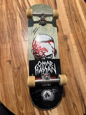 Signed* OMAR HASSAN Black Label. Seek / Destroy Deck. Complete Pro