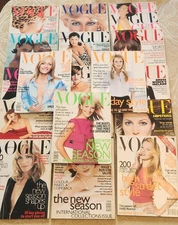 British VOGUE UK - CHOICE! 1995-1996 Style and Fashion Magazines SHIPS FROM US!!