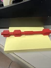 GI Joe Cobra Hiss II MISSILE side rocket original 1989 H.I.S.S. vehicle red part