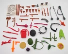 Vtg 1980s TMNT Large Lot of Weapons & Accessories Teenage Mutant Ninja Playmates