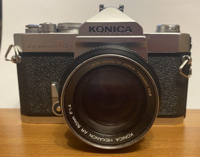 Konica Autoreflex T3 inkl. Hexanon AR 50mm F1.4