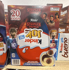 Kinder Joy Stranger Things Limited Edition 20 Egg Box Sweet Cream Cocoa Wafer — photo 1