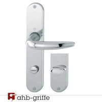 Hoppe TüRdrüCker Atlanta Langschild Wc Chrom Poliert F49-R TüRbeschlag TüRgriff