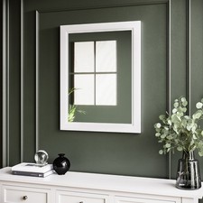 Rectangular White Wall Mirror 550 x 700mm - Camden BUN/BeBa_25808/84998