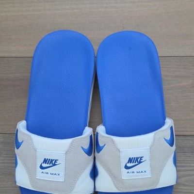 Nike Air Max 1 Men's Slide Sandals US 10 Blue Standard Width Synthetic