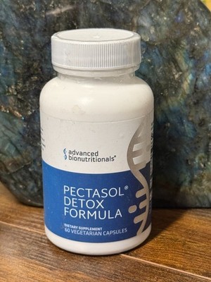 Advanced BioNutritionals 60ct PectaSol Detox Formula Citrus Pectin Best By 2027