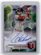 2023 Bowman's Best #B23-EJ Edouard Julien Best of 2023 Autographs Refractors