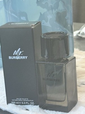 Burberry Mr. Burberry EDT Men 3.3 oz 100 Ml Eau de Toilette New With box