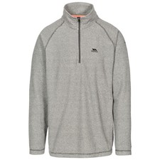 Trespass Mens Striped Microfleece Pullover 1/2 Neck Zip Fleece - Keynote