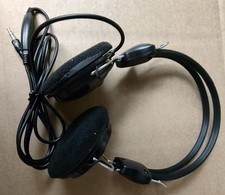 Stereo Padded Lightweight Headphones with 1/4" Inch Stereo Phone Plug working