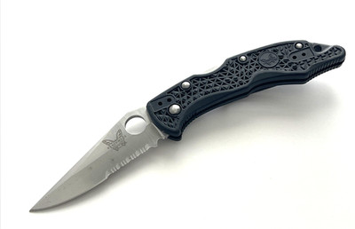 Benchmade 10412S Mini-Pika II Folding Pocket Knife First Production 9Cr13MoV