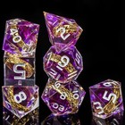 Magic Lord Rings DND Dice Set with Box, 7Pcs LOTR D&D Dice Set for Role Playing