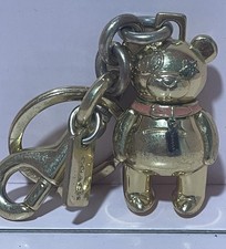 Coach 3d Teddy Bear Keyring Bag Charm Keychain Flaws