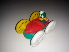 1991 Plucky Duck & Babs Bunny 3" McDonald's Flip Car #1 Tiny Toon Adventures