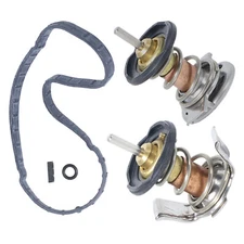 8C3Z8575D Powerstroke Motorcraft Thermostat Kit For Ford F-250 2008-2010 6.4L