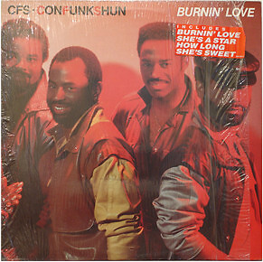 Con Funk Shun - Burnin' Love (LP, Album, Promo) (Very Good (VG)) - 2765578441