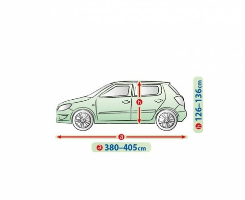 Telo copriauto per Opel Corsa C, Corsa D 2006-2025 Auto Copertura Protettiva - Foto 4 di 6