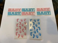 scrapbooking baby stickers 5 different pks Frances Meyer and Mrs Grossmans 